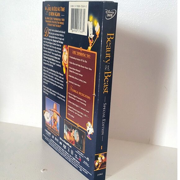Disney Beauty and the Beast Special Platinum Edition 2 Disc DVD Set - Picture 2 of 5